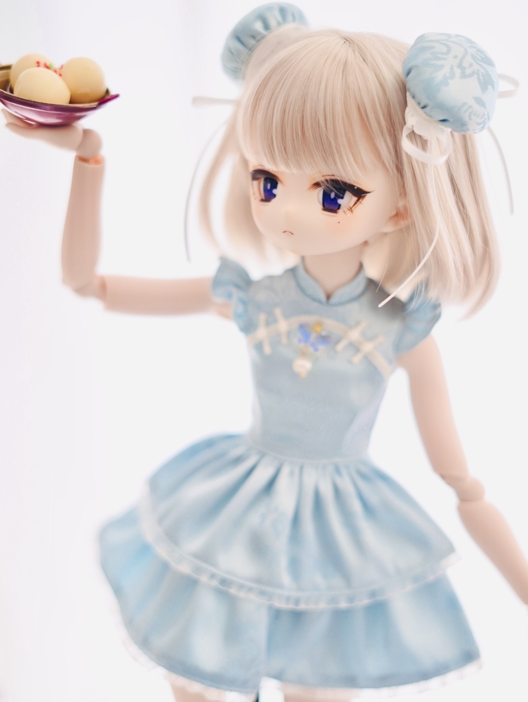 imomodoll riika 1/4カスタムヘッド おまけアイ mdd互換 カンフー娘ちゃん