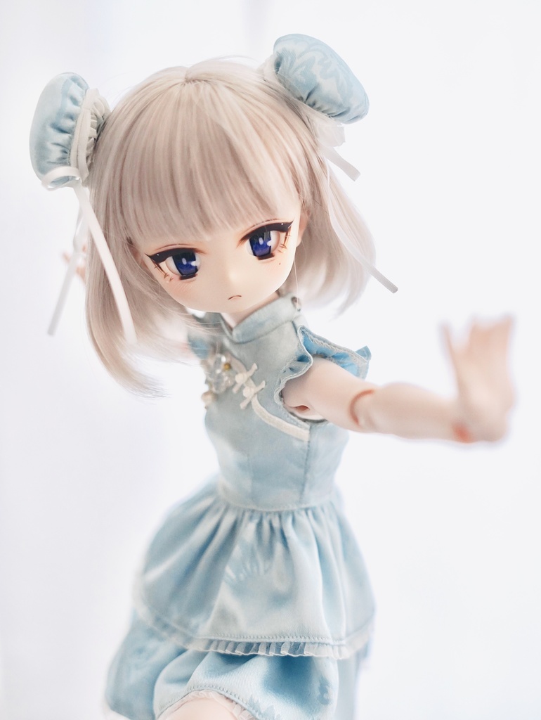 imomodoll riika 1/4カスタムヘッド おまけアイ mdd互換 カンフー娘ちゃん