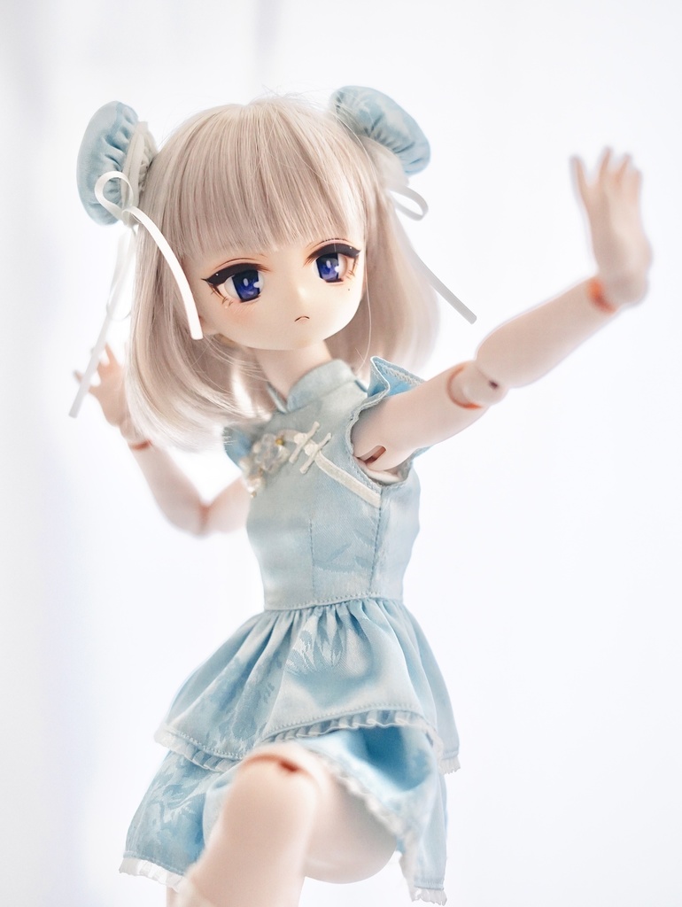 imomodoll riika 1/4カスタムヘッド おまけアイ mdd互換 カンフー娘ちゃん