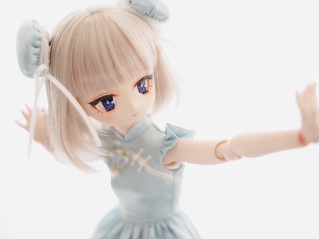 imomodoll riika 1/4カスタムヘッド おまけアイ mdd互換 カンフー娘ちゃん