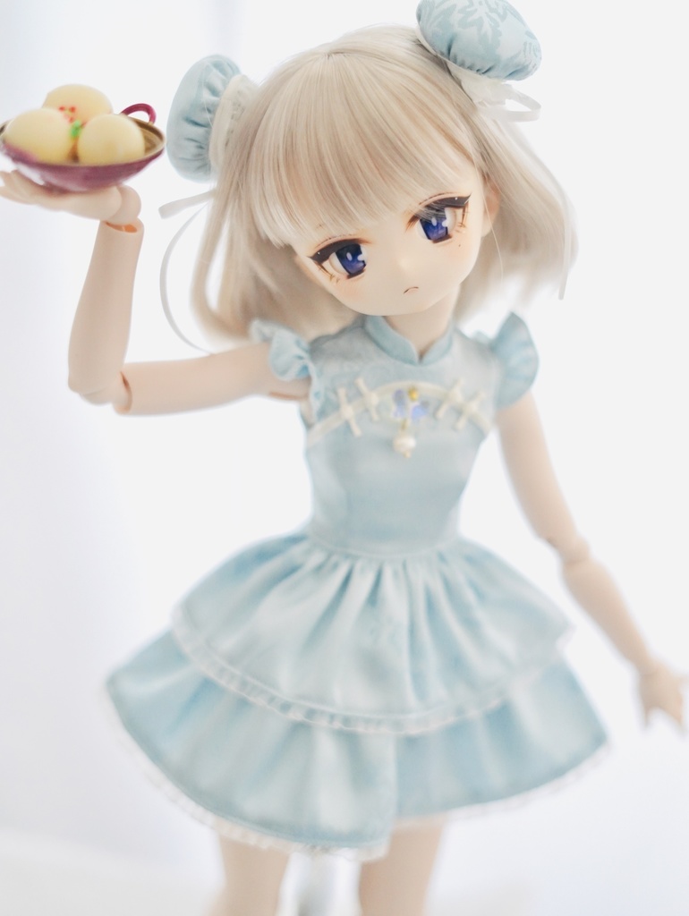 imomodoll riika 1/4カスタムヘッド おまけアイ mdd互換 カンフー娘ちゃん