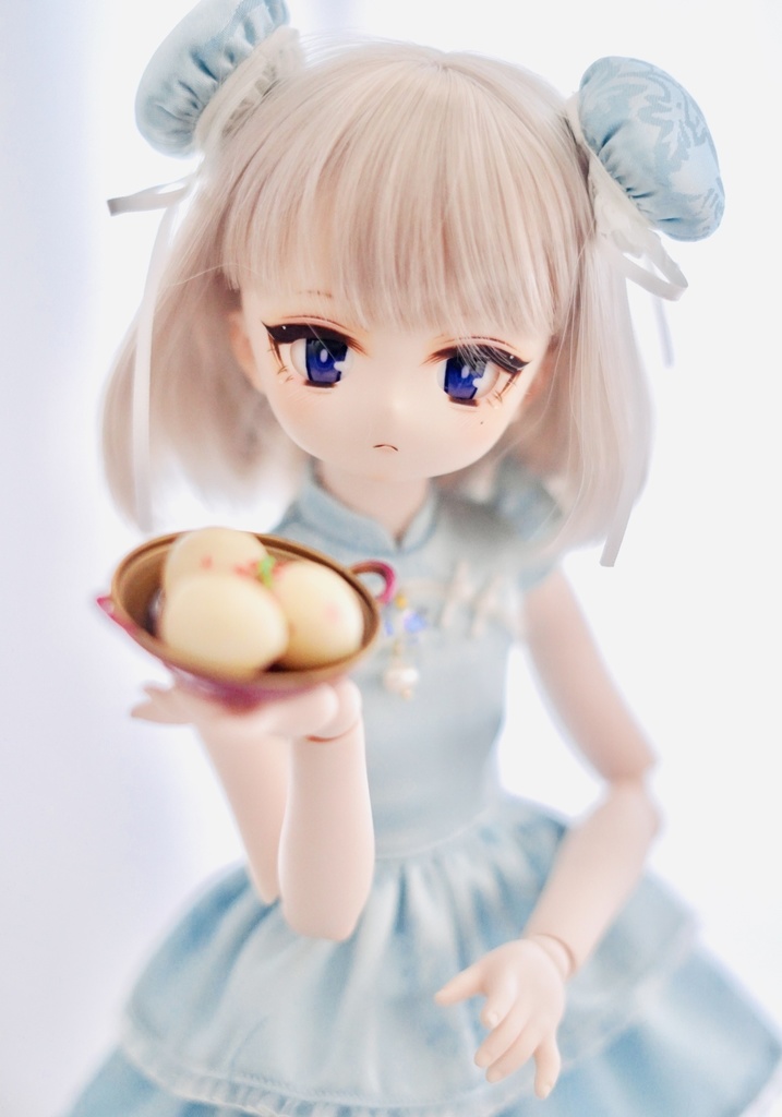 imomodoll riika 1/4カスタムヘッド おまけアイ mdd互換 カンフー娘ちゃん