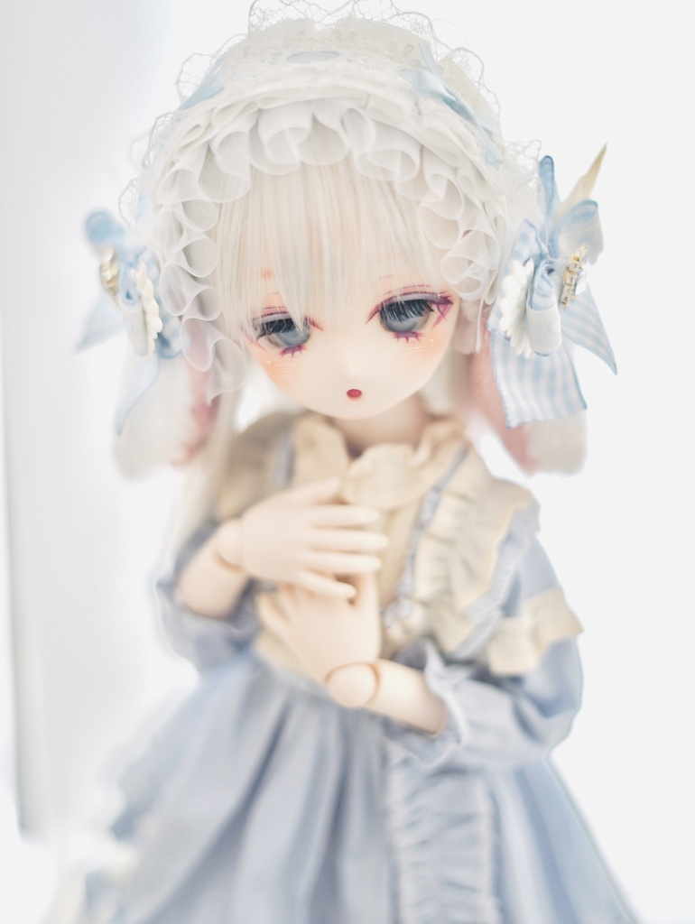 DDH-01 カスタムヘッド ソフビ盛り おまけアイ アイラッシュ付き 難あり