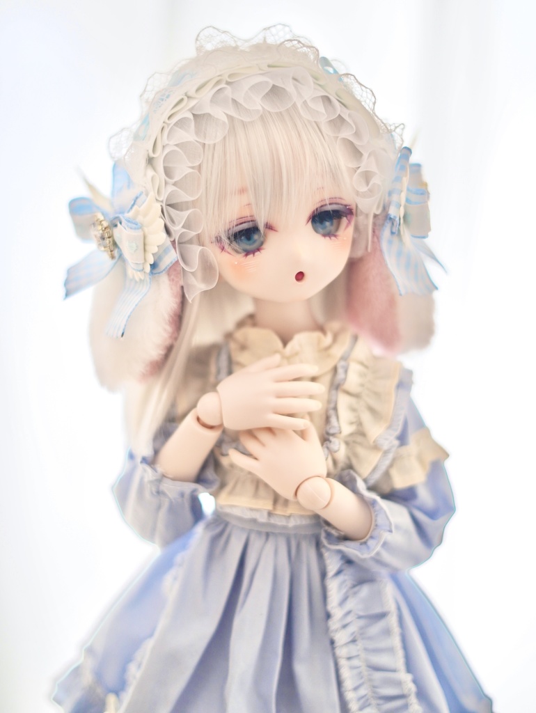 DDH-01 カスタムヘッド ソフビ盛り おまけアイ アイラッシュ付き 難あり