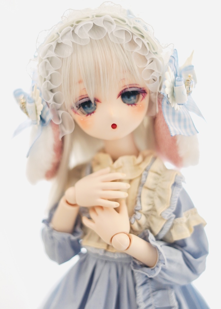 DDH-01 カスタムヘッド ソフビ盛り おまけアイ アイラッシュ付き 難あり