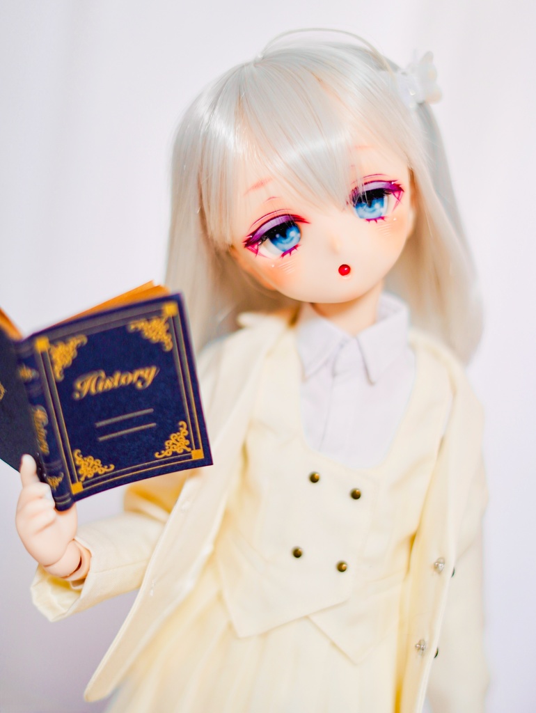 DDH-01 カスタムヘッド ソフビ盛り おまけアイ アイラッシュ付き 難あり