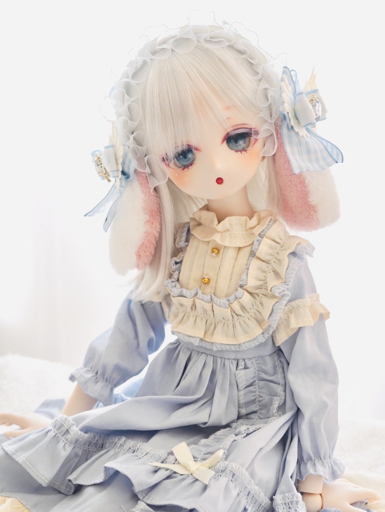 DDH-01 カスタムヘッド ソフビ盛り おまけアイ アイラッシュ付き 難あり
