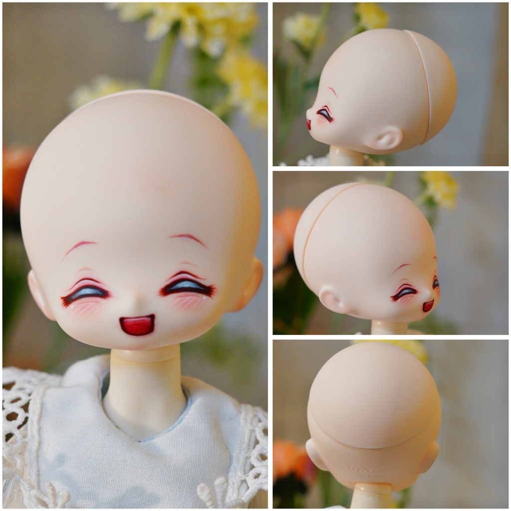 tinyfox pongpong 1/6 カスタムヘッド にこにこ笑顔ちゃん