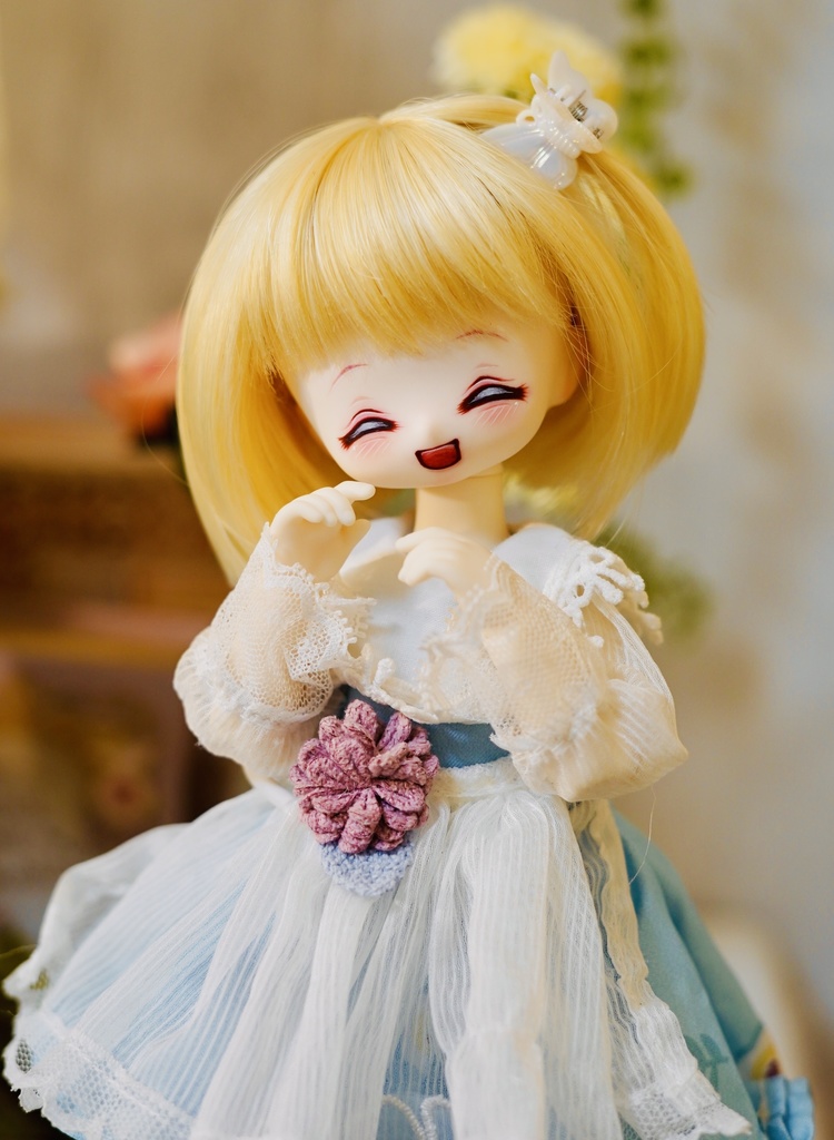 tinyfox pongpong 1/6 カスタムヘッド にこにこ笑顔ちゃん