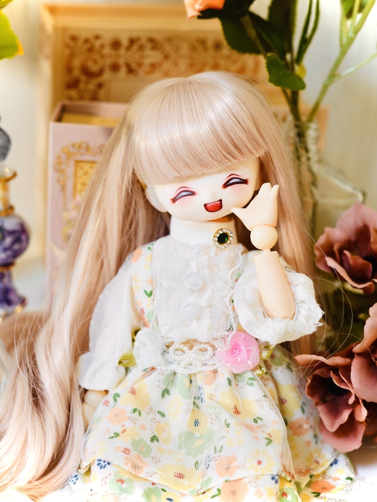 tinyfox pongpong 1/6 カスタムヘッド にこにこ笑顔ちゃん