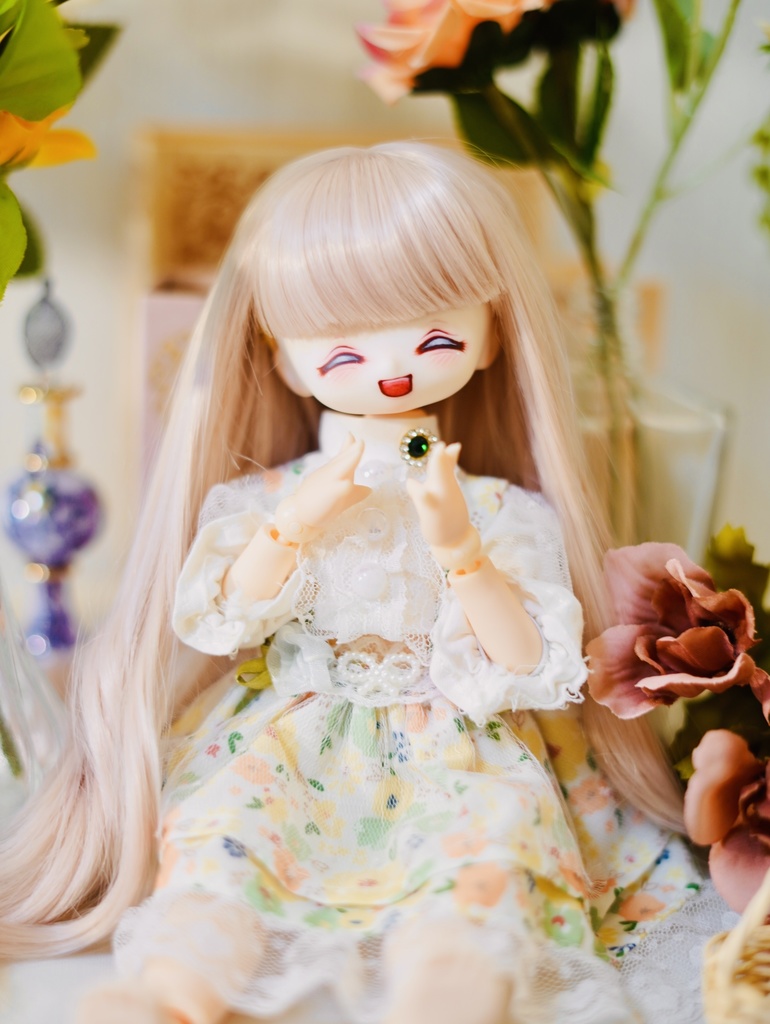 tinyfox pongpong 1/6 カスタムヘッド にこにこ笑顔ちゃん