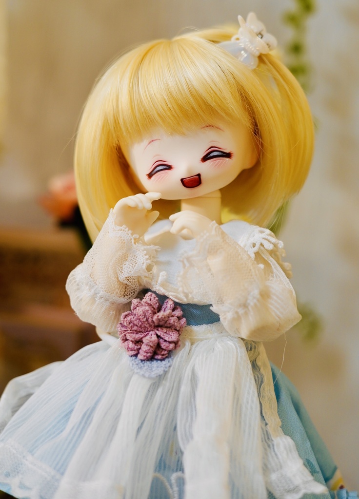 tinyfox pongpong 1/6 カスタムヘッド にこにこ笑顔ちゃん