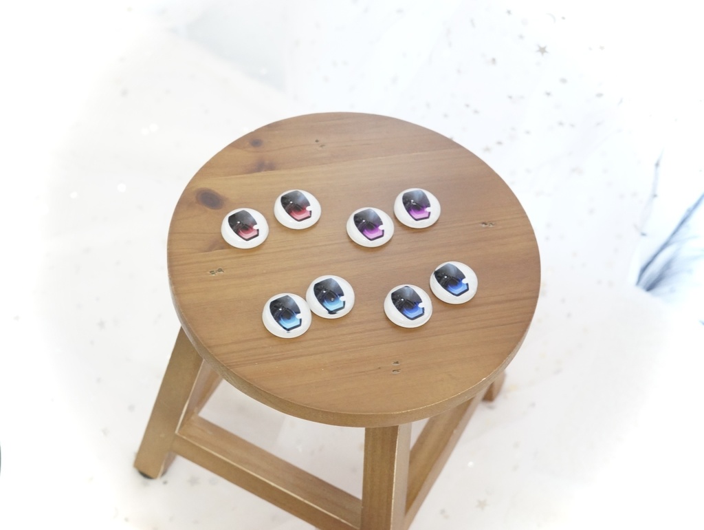 【あのときノスタルジーアイNEO】カボションアイ 20mm B品 MDDなどに