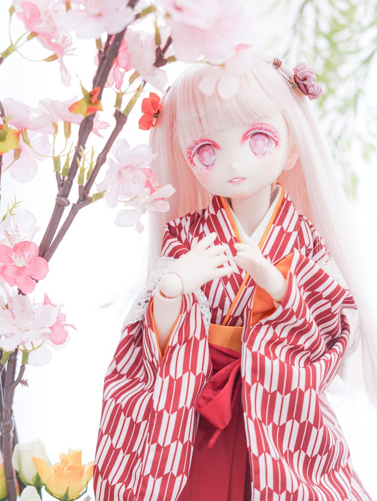 DDH-22 カスタムヘッド ソフビ盛り おまけアイ セミホワイト肌 やや難あり ドルフィードリーム