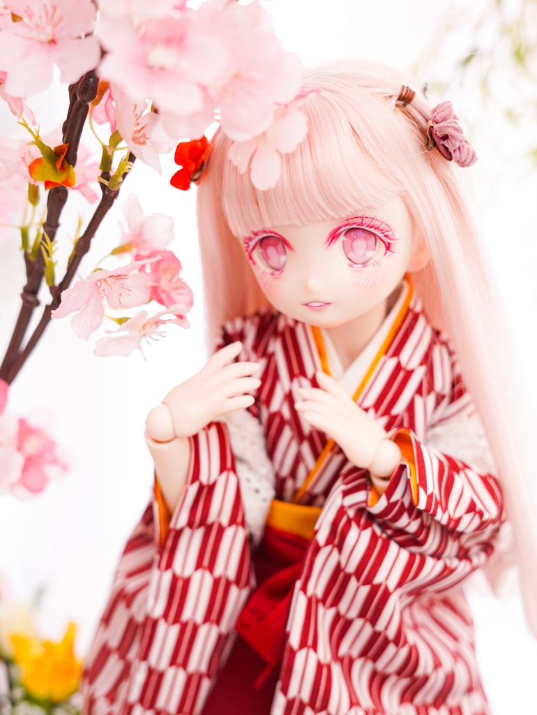 DDH-22 カスタムヘッド ソフビ盛り おまけアイ セミホワイト肌 やや難あり ドルフィードリーム
