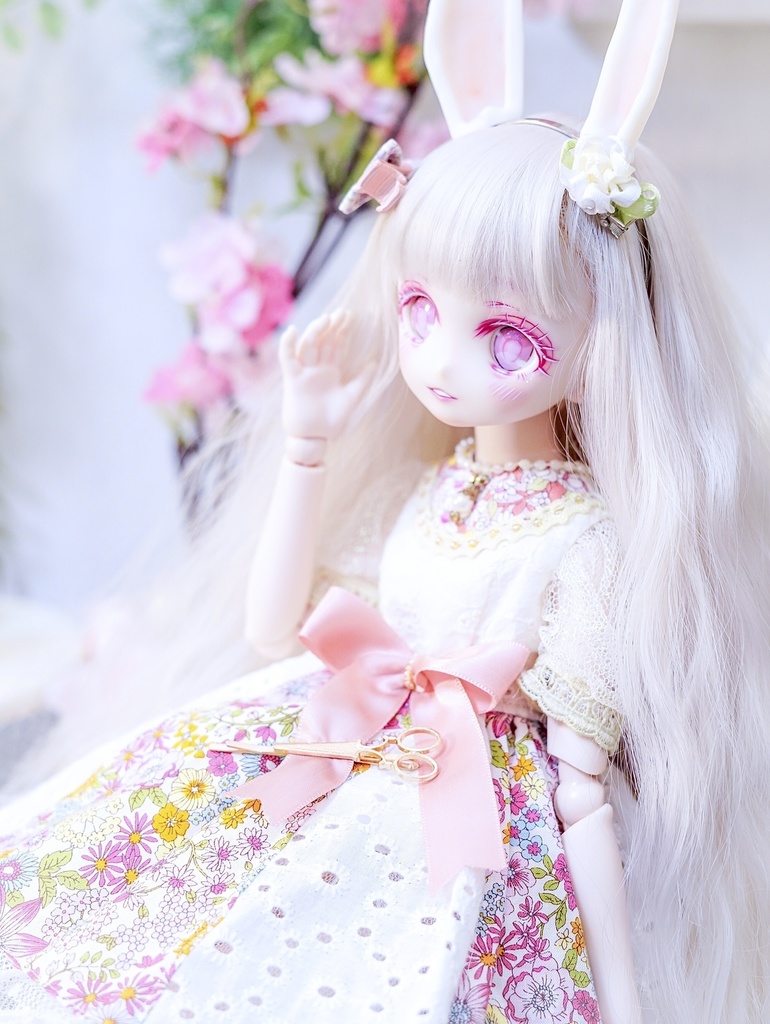 DDH-22 カスタムヘッド ソフビ盛り おまけアイ セミホワイト肌 やや難あり ドルフィードリーム