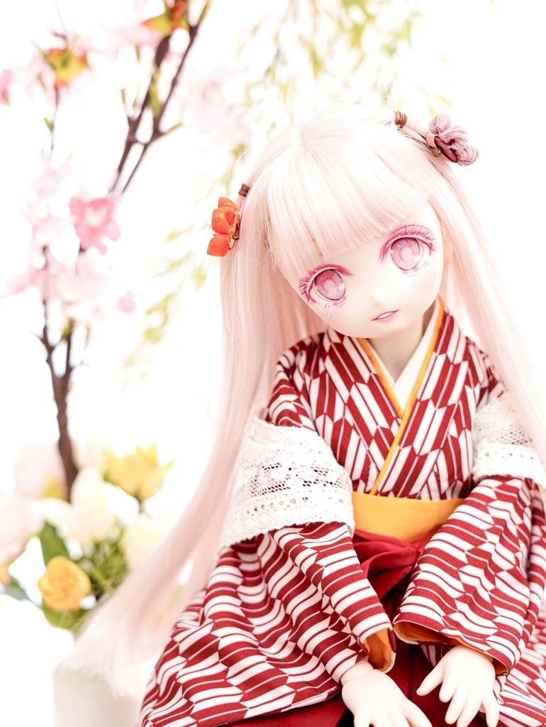 DDH-22 カスタムヘッド ソフビ盛り おまけアイ セミホワイト肌 やや難あり ドルフィードリーム