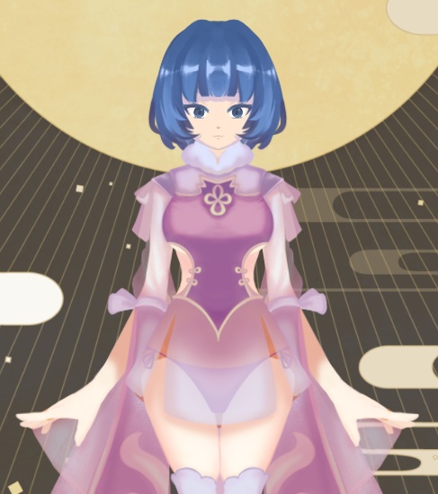 【Vts】【VTuber向け】【新年衣裝】VtubeStudio向け 動くLive2Dアイテム