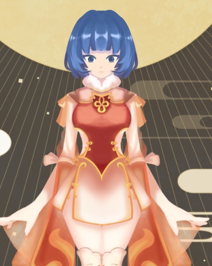 【Vts】【VTuber向け】【新年衣裝】VtubeStudio向け 動くLive2Dアイテム