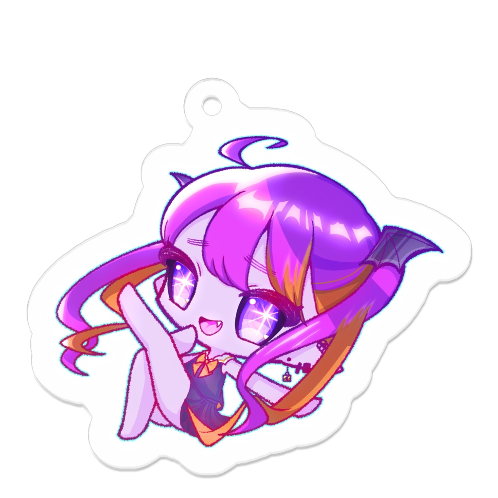 ハロウィン小悪魔チャンアクキー