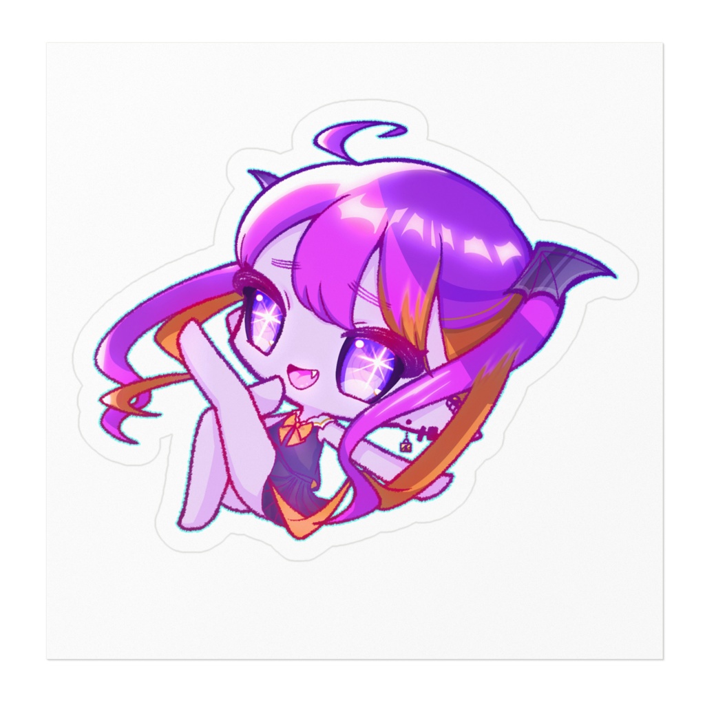 ハロウィン小悪魔チャンステッカー