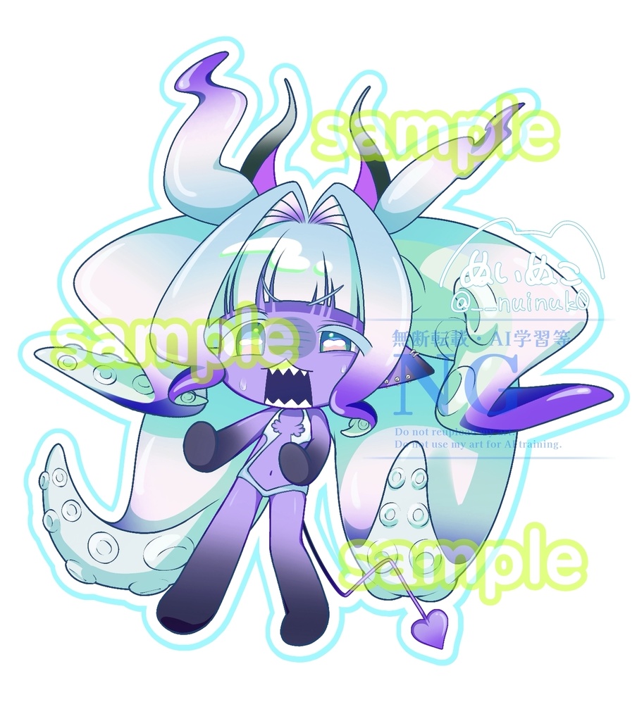 マオちゃん🐙【アクリルキーホルダー】