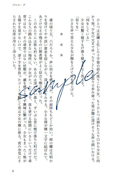 【頒布終了】祈りを殺めて■匿名配送不可【HH夢】