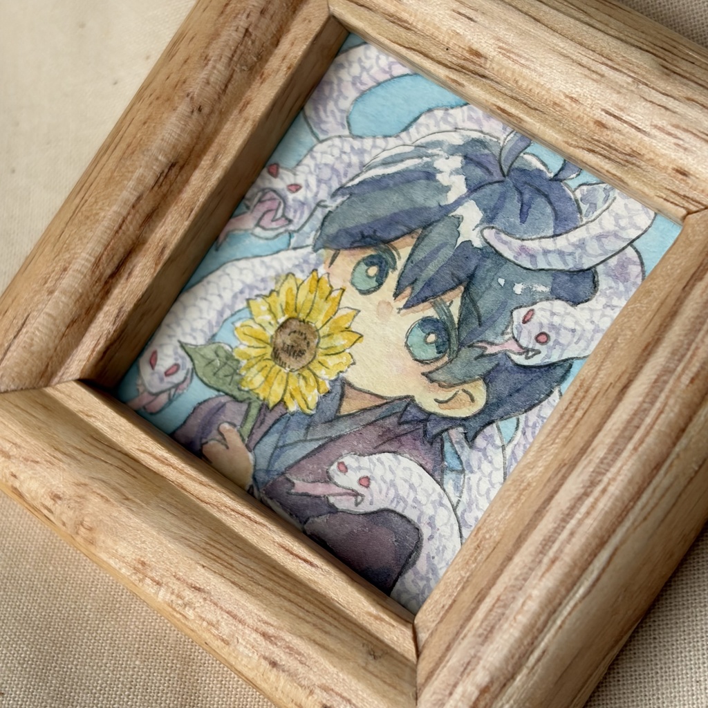 水彩ミニ原画〜その1〜