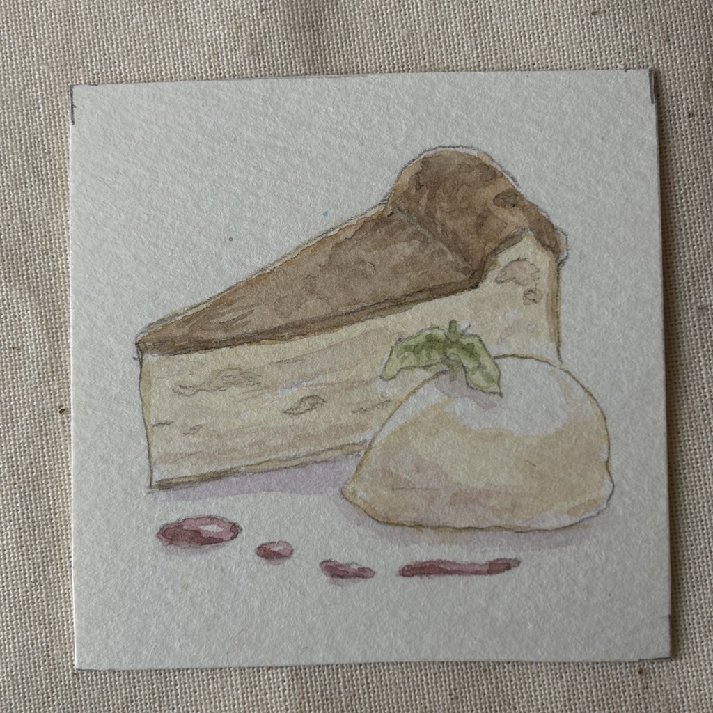 水彩ミニ原画〜その1〜