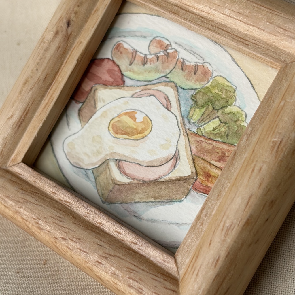 水彩ミニ原画〜その1〜