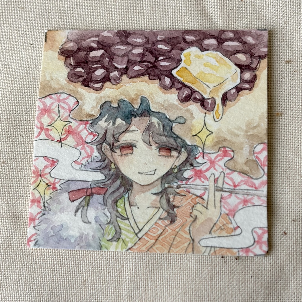 水彩ミニ原画〜その1〜