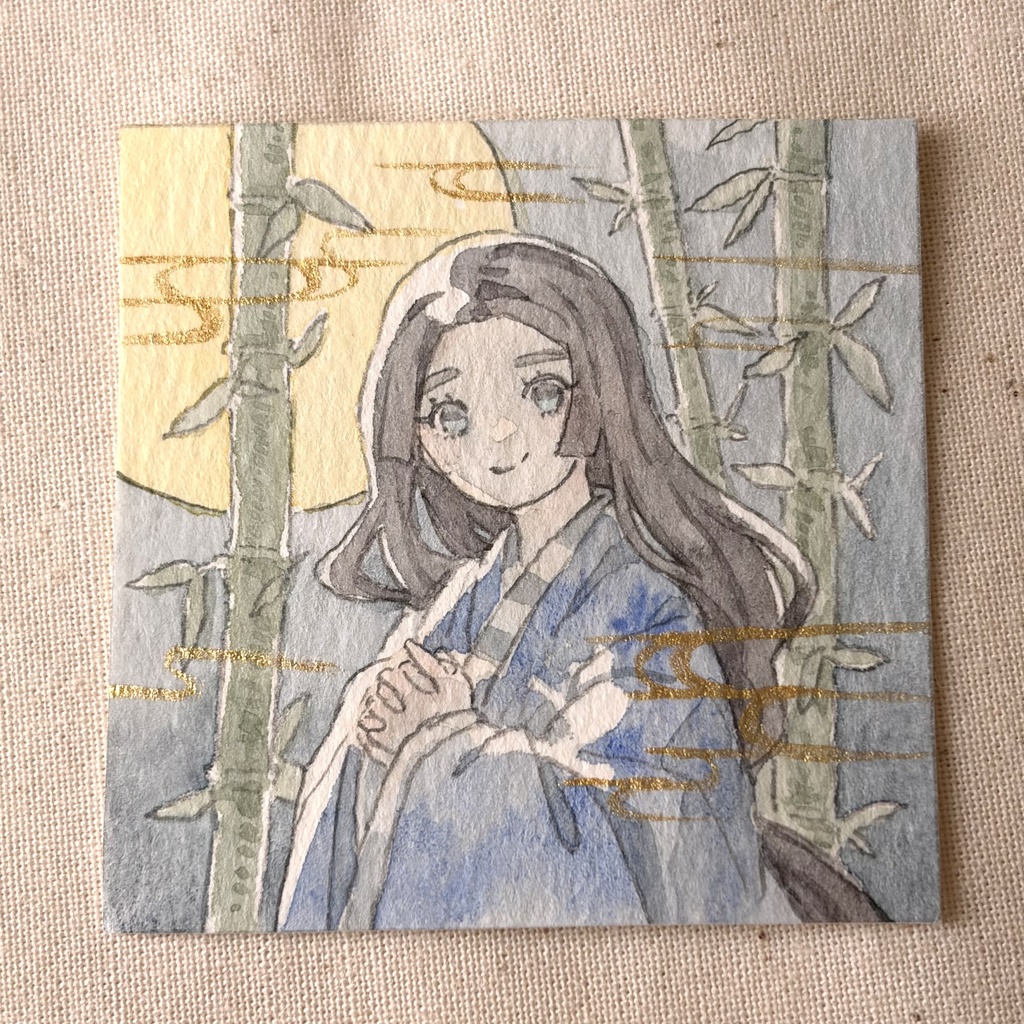 水彩ミニ原画〜その1〜