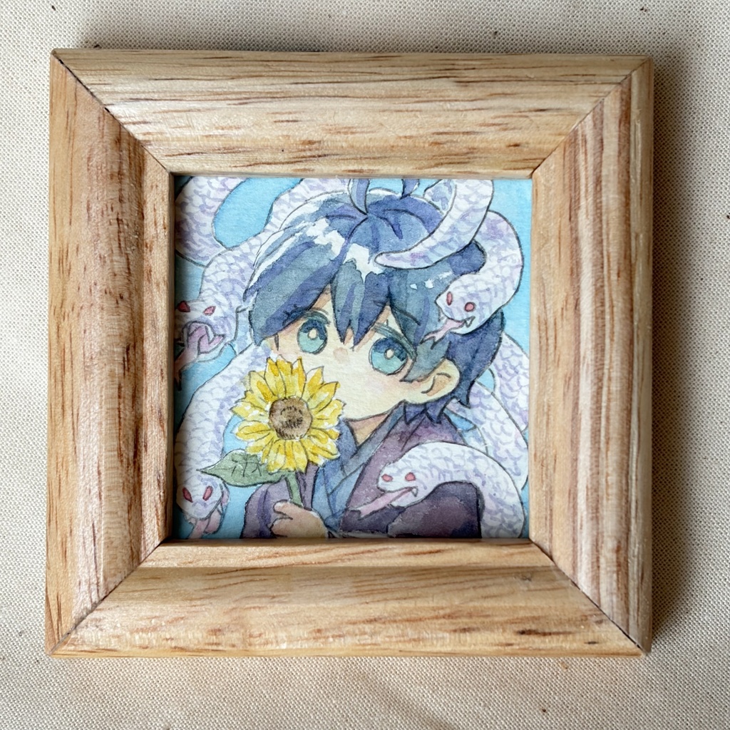 水彩ミニ原画〜その1〜