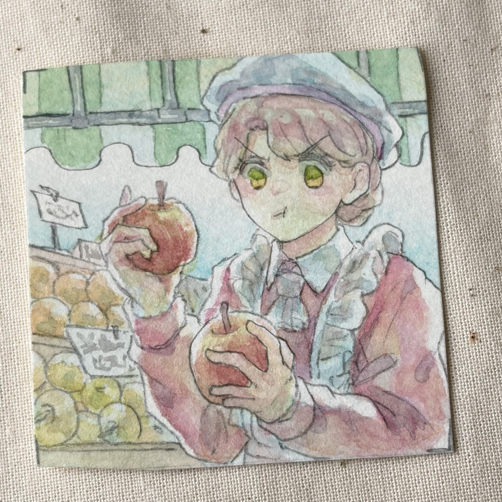 水彩ミニ原画〜その1〜