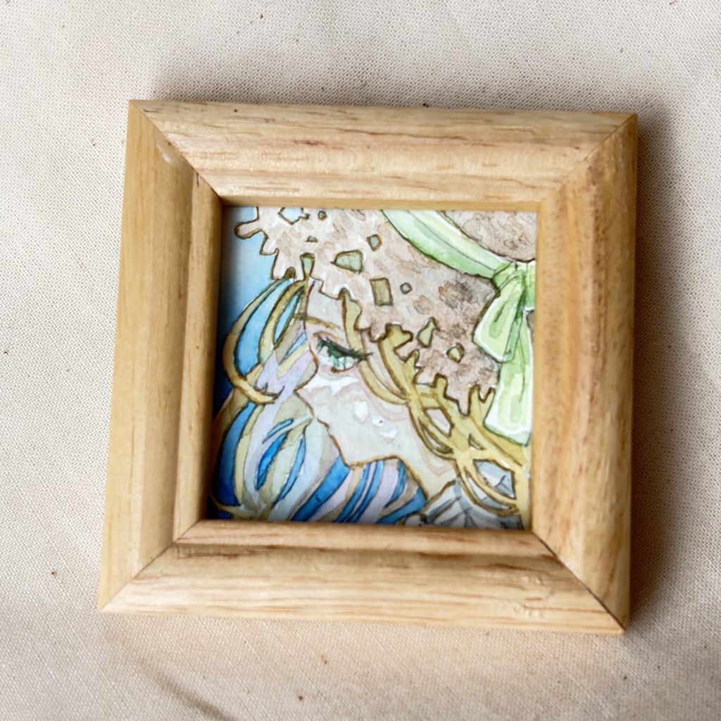 水彩ミニ原画〜その1〜