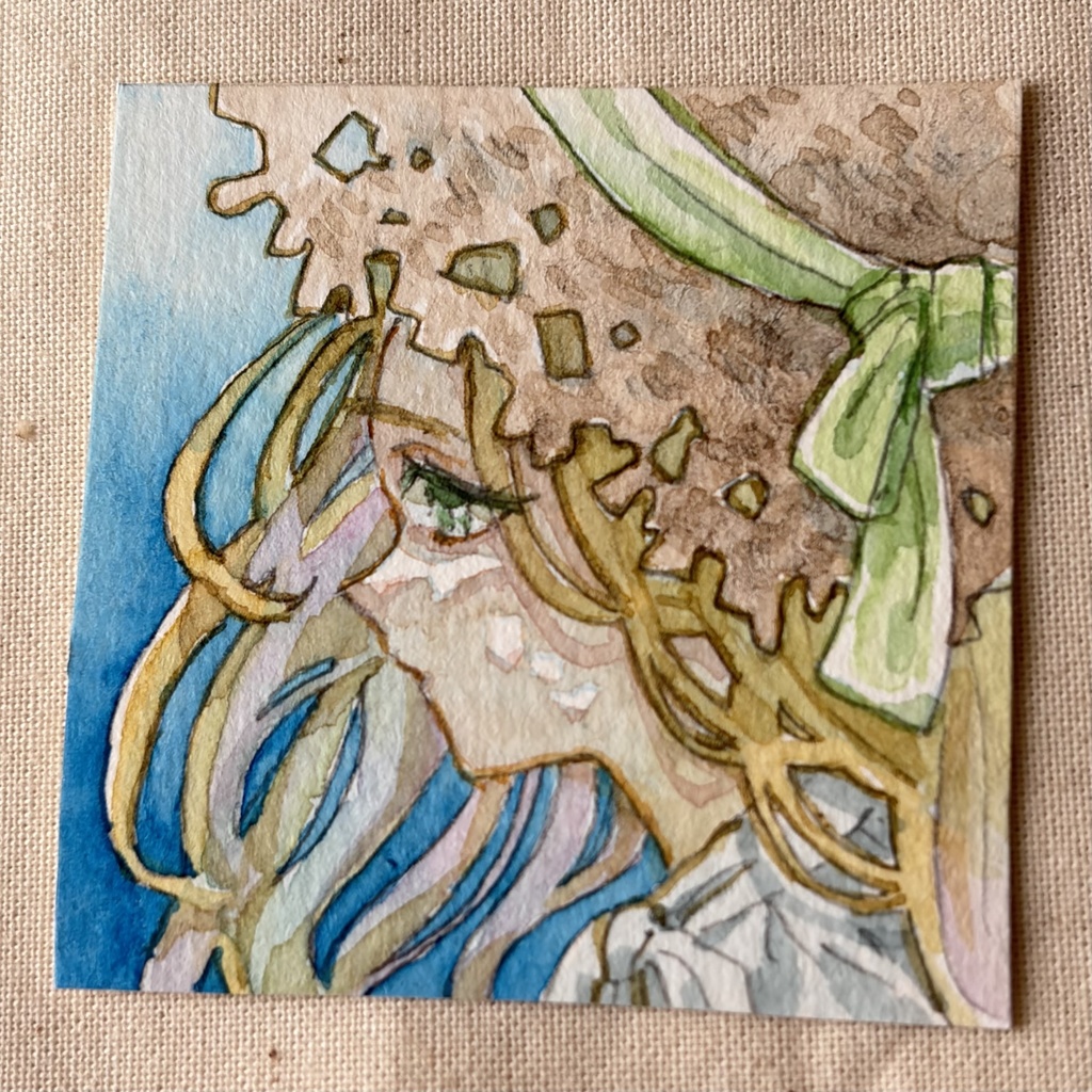 水彩ミニ原画〜その1〜