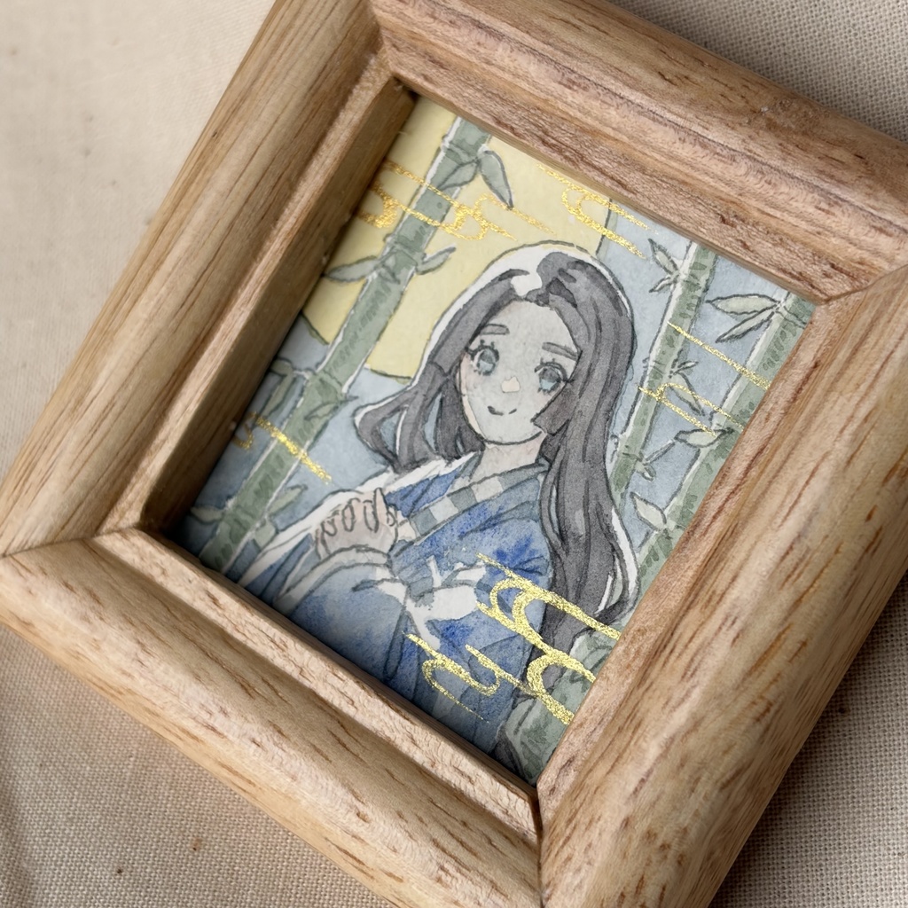 水彩ミニ原画〜その1〜