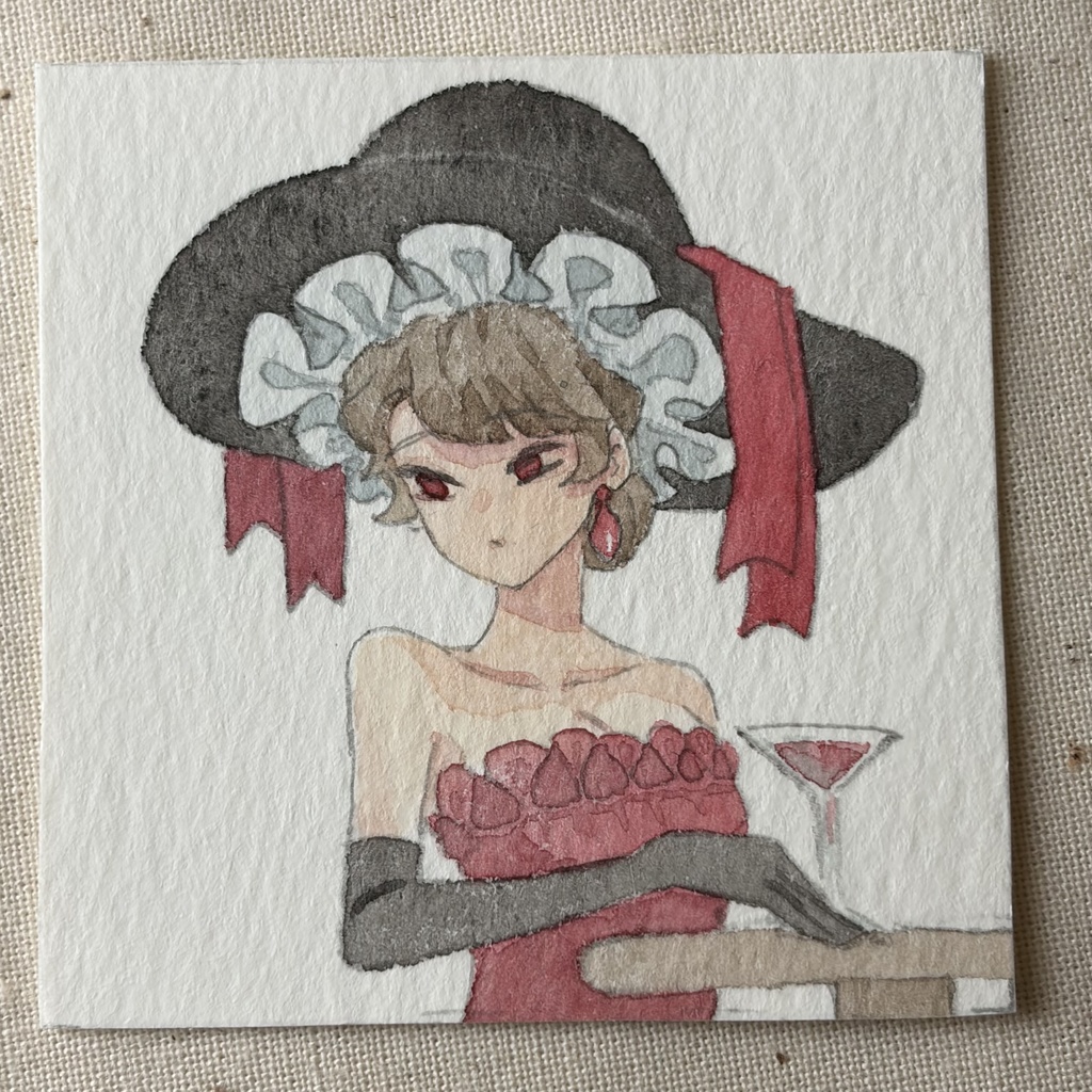 水彩ミニ原画〜その1〜