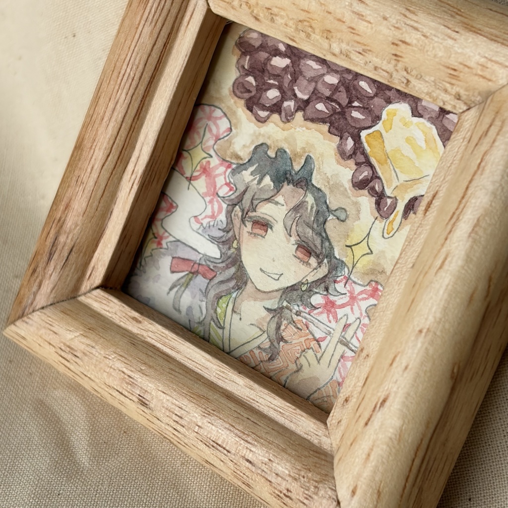 水彩ミニ原画〜その1〜