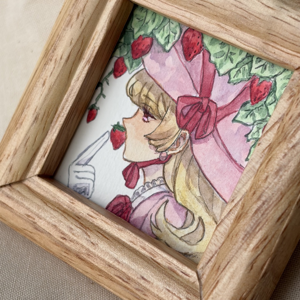 水彩ミニ原画〜その1〜