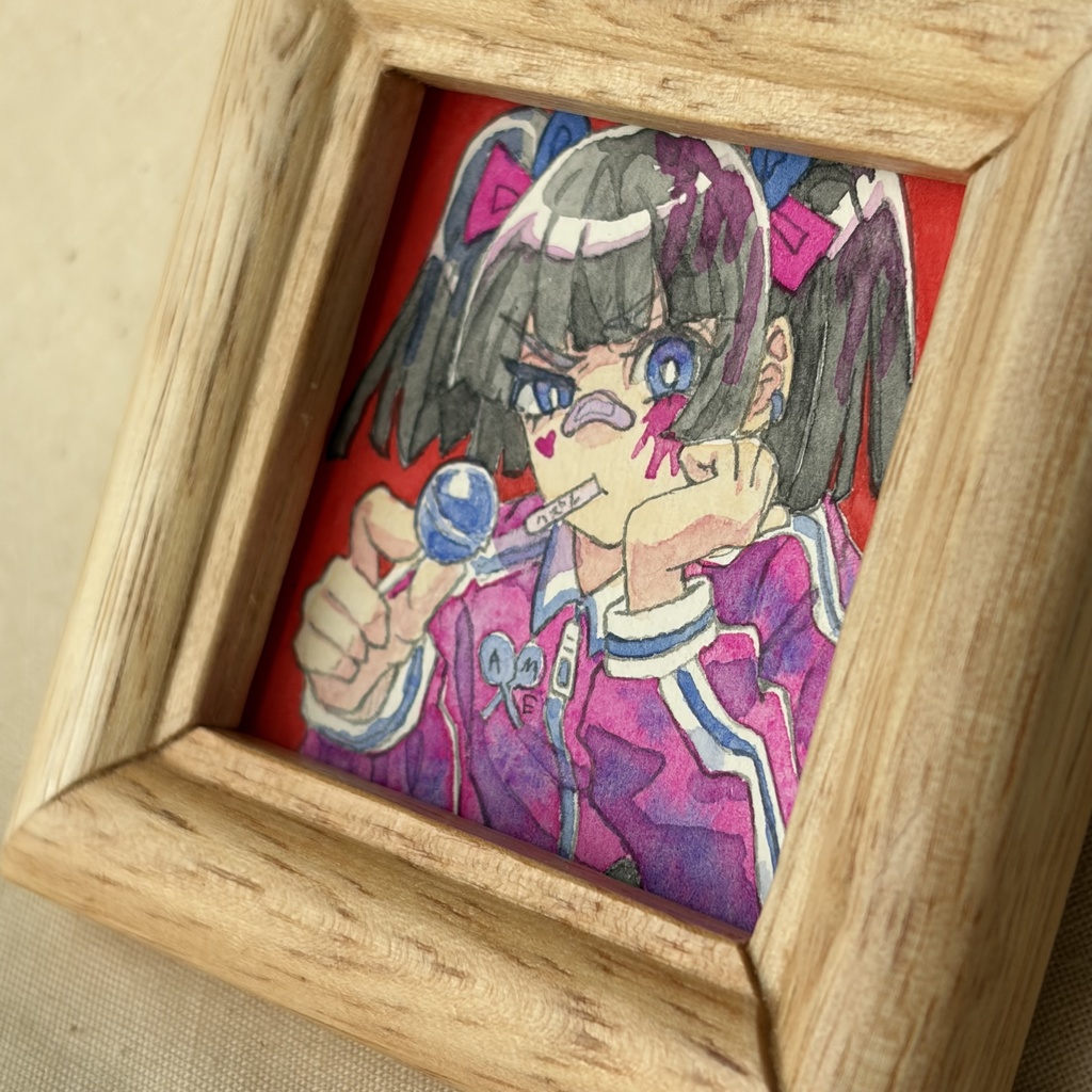 水彩ミニ原画〜その1〜