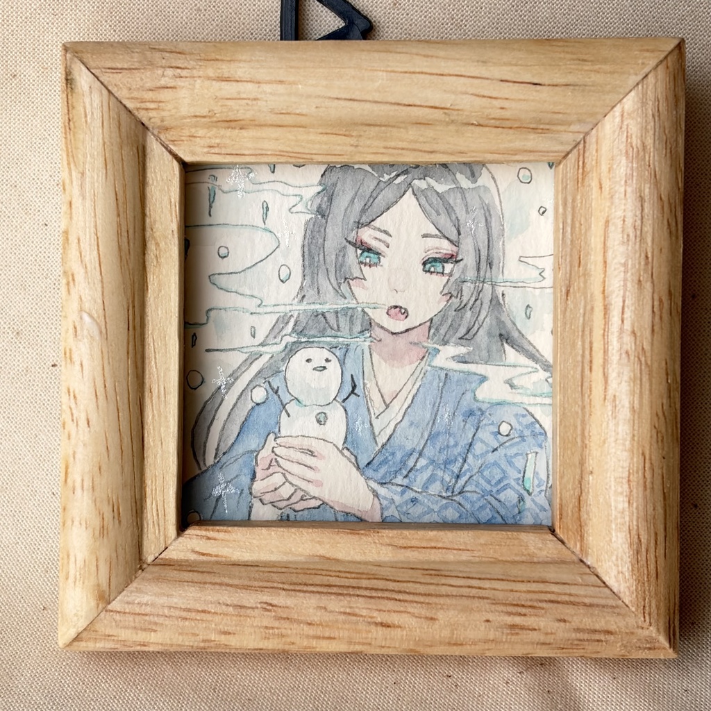 水彩ミニ原画〜その1〜