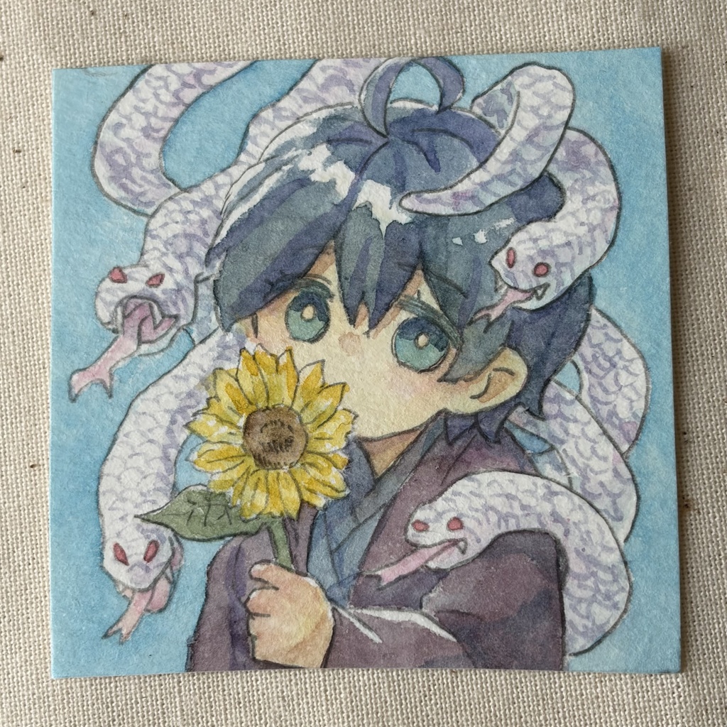 水彩ミニ原画〜その1〜