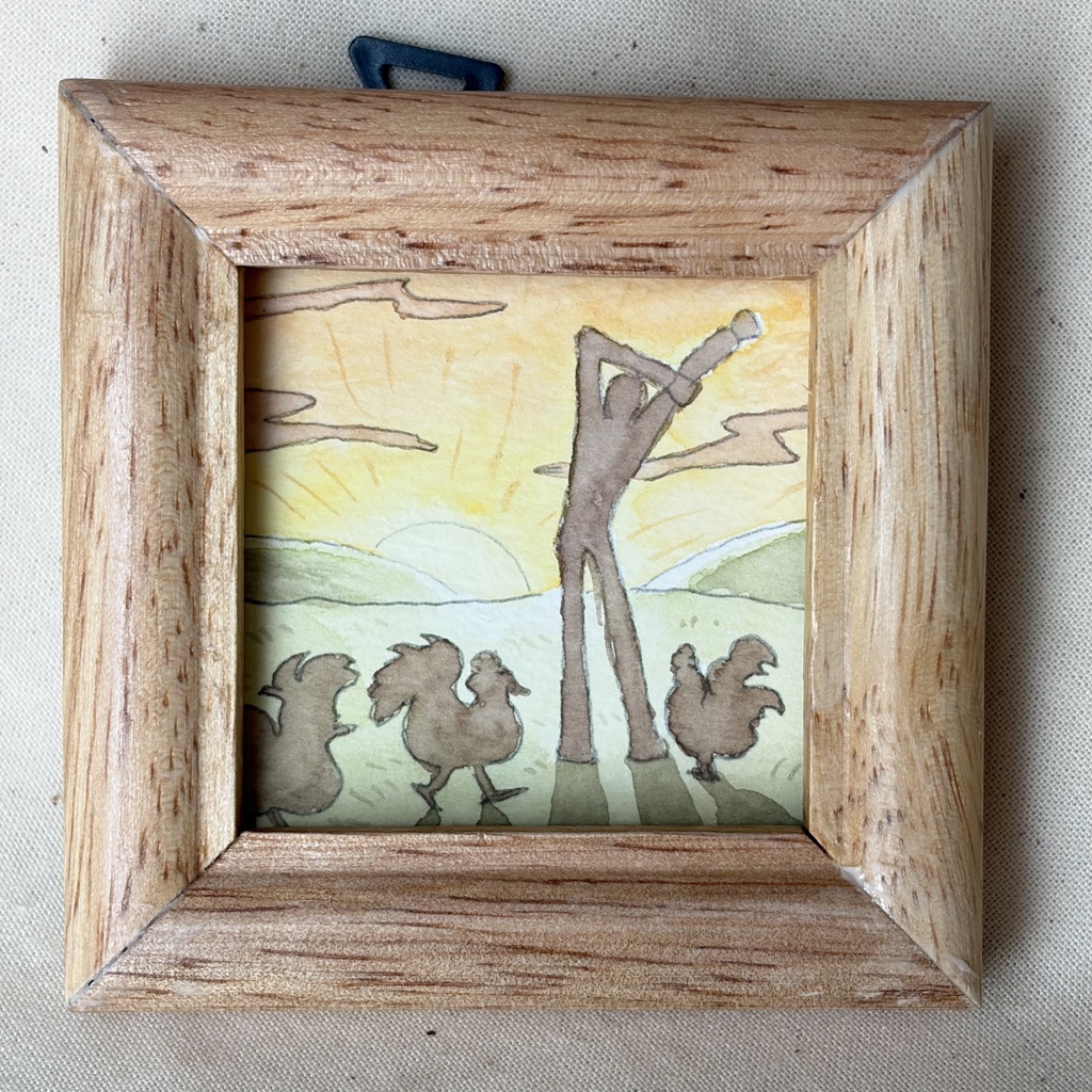 水彩ミニ原画〜その1〜