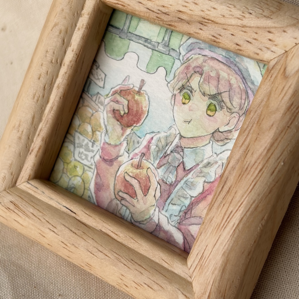 水彩ミニ原画〜その1〜