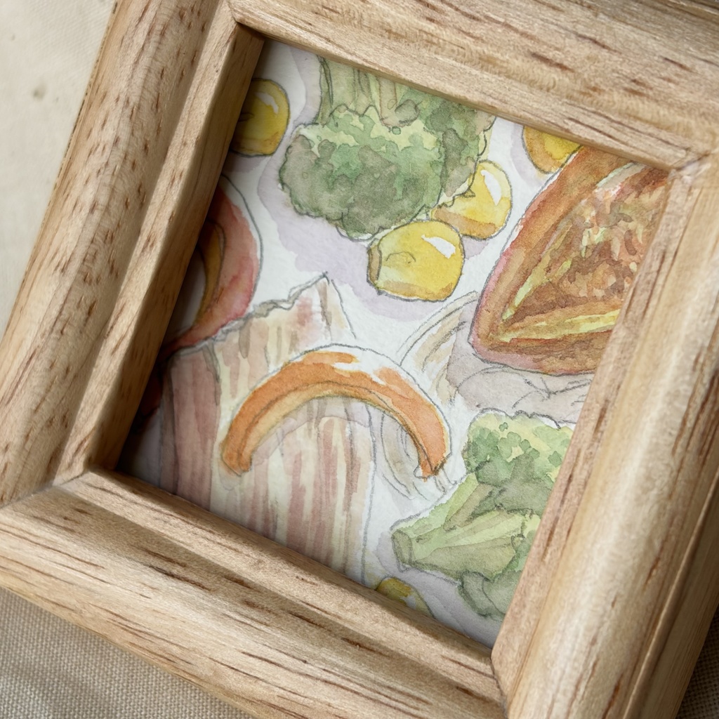 水彩ミニ原画〜その1〜