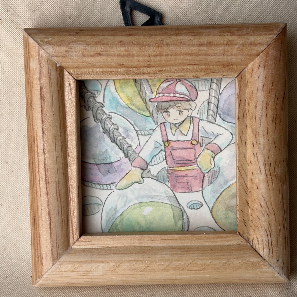 水彩ミニ原画〜その1〜