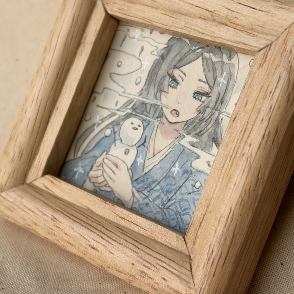 水彩ミニ原画〜その1〜