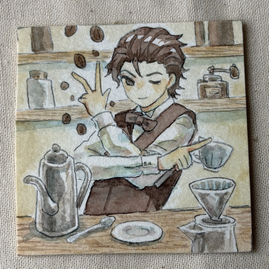 水彩ミニ原画~その2~