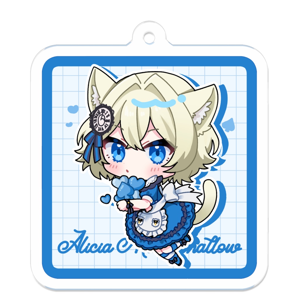 【常設】アリシア♤マーシュマロウ_アクリルキーホルダー